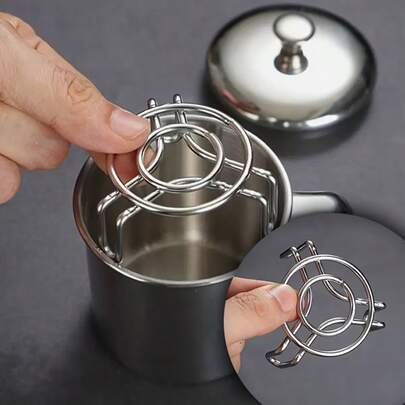 This Super Mini 2-Inch Stainless Steel Steamer Rack Is Very Suitable For Electric Kettles, Thermal Bottles And Small Household Appliances. It Is Perfect For Steaming Small Amounts Of Food, And The Portable Design Also Makes It Suitable For Outdoor Use.