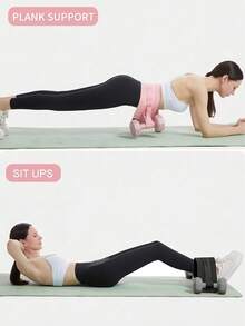 1件臀推辅助带，臀部阻力带，瑜伽哑铃腰带，防滑扣设计，适用于哑铃/壶铃臀部训练、反向深蹲和臀桥辅助，增强力量训练的健身器材，兼容哑铃和杠铃。 - 彩色 - 查看 7