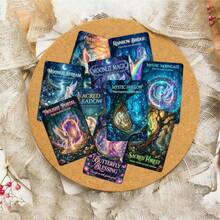 36张神秘、梦幻、美丽的仙女与天使神谕卡，用于自我疗愈、灵感启发和冥想指导 - 36張神秘夢幻唯美精靈 - 查看 7