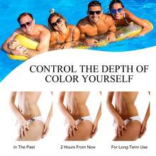 2小时速效美黑乳液，快速提亮肤色，蕴含滋养成分，缓解晒后干燥，超保湿美黑乳液，适合中等至深色肤色，60克 - 白色 - 查看 7