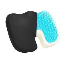 Seat Cushion, Cooling Gel + Memory Foam Seat Cushion, Pressure-Relief Wheelchair Seat Pad With U-Shaped Cutout & Removable Cover, Lightweight And Portable For Travel, Car, Office, Airplane - A - View 6