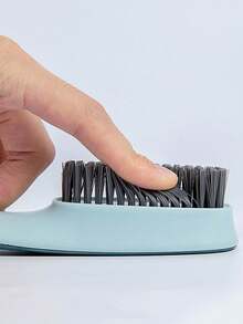 1pc Shoe Cleaning Brush, Plastic Clothing Brush, Household Cleaning Tool - Multicolor - View 5