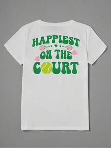 Women T-Shirts - White - View 2