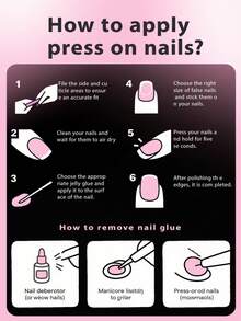 10片手工制作的按压式美甲贴片，包括假指甲、美甲贴纸，适合夏季短指甲佩戴，采用亚克力材质，千禧年风格，黑色、粉色渐变效果，并饰有3D黑色蝴蝶结。整体风格哥特酷炫又可爱，适合女士和女孩在音乐节、夜生活和日常通勤中使用。 - 黑色 - 查看 10