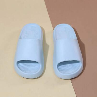 New Couples' Soft-Sole Indoor Slippers, Comfortable, Non-Slip, Anti-Odor EVA Material, Bathroom, Home, Fashionable Design, Non-Slip, Wear-Resistant, Dual-Use Beach Slides