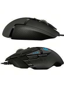 Logitech G502 HERO Wired Mouse: HERO 25K Sensor + 11 Programmable Buttons, 5 Customizable Weights, LIGHTSYNC Aura Sync - View 9