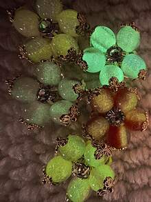 1 pieza Cubierta de botón minimalista de moda, adecuada para mujeres, puede combinar perfectamente con camisas y vestidos - versión que brilla en la oscuridad - Ver 4