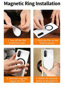 Giá đỡ điện thoại trên ô tô, xoay 360°, gắn trên bảng điều khiển và kính chắn gió, tay đỡ dài chắc chắn, tương thích với mọi điện thoại thông minh, chống rung và giữ điện thoại an toàn. - A - Xem 8