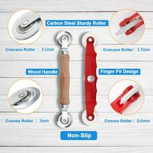 Window Screen Repair Kit Mesh Screen Spline Roller Repair Tools Kit With Screen Installer Clips, Metal And Plastic Spline Fixing Tool Kit For Window Screen1 - A - View 4
