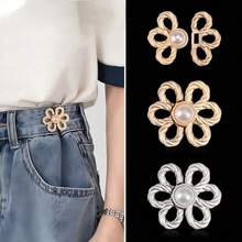 Đai nịt eo họa tiết hoa, khóa cài may thủ công giúp giữ dáng, điều chỉnh vòng eo cho quần jeans và váy. - Nhiều màu - Xem 6