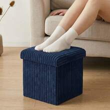 Storage Benches & Ottomans - Navy Blue - View 2