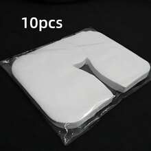 10pcs/20pcs/100pcs Disposable Soft Non-Stick Facial Headrest Covers, Suitable For Massage Tables, Chairs, Eyelash Extensions, Beauty Salon Tools - Multicolor - View 11