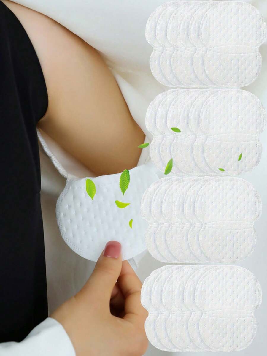 1/10/20/30/50片装一次性腋下吸汗垫，隐形透气腋下吸汗垫，男女通用，日常/运动/旅行防汗贴
