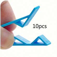Bộ 5/10/20 kẹp chống trượt cho thùng rác, kẹp túi rác, dụng cụ vệ sinh, đồ dùng gia đình, đồ dùng cần thiết cho năm học mới. - Kẹp cố định - Xem 10