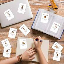 36pcs Coffee Themed Greeting Cards With Inspiring English Texts, To Comfort And Support Coffee Lovers - 36 Coffee-themed English Mood Cards - View 8