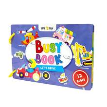 beartale 1 Libro interactivo para niños, incluye cuaderno de actividades, tarjetas flash sensoriales educativas, juguetes Montessori, que cubren temas como el Body, las emociones, la comida, los vehículos, los animales de granja, el espacio, ayuda a desarrollar habilidades cognitivas, juguete preescolar, juguete de viaje, regalo para niñas, niños, útiles escolares, materiales de aprendizaje, adecuado para verano/vuelta al colegio - Multicolor - Ver 21
