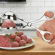 不锈钢肉丸模具 - 多功能厨房模具，适用于自制肉丸、鱼丸和饭团 - A - 查看 5