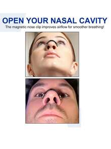 600/480/360/240/120 Magnetic Nsal Dilator, Nose Patches, Nsal Strips, Nsal Tapes, Sleep Nsal Dilator Patch Set - Designed To Increase Oxygen, And Nsal Breathing. Reduce Snoring, Nsal Relief, And Improve Sleep Quality, This Set Offers Snoring Solutions And Requires No Power Or Batteries.It Can Effectively Alleviate Snoring And Is A Great Gift For Back To School Season. - Square 120 stickers - 查看 5