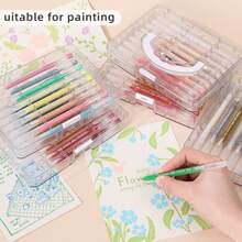 45/72/99 Colors Multicolor Gel Pens Set, Art Drawing Neutral Pens For Postcard, Greeting Card Making & Note Taking - Sets - View 10