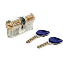 Transparent Practice Padlock - Lock Mechanism Training Kit For Learning & Skill Practice - A - View 6