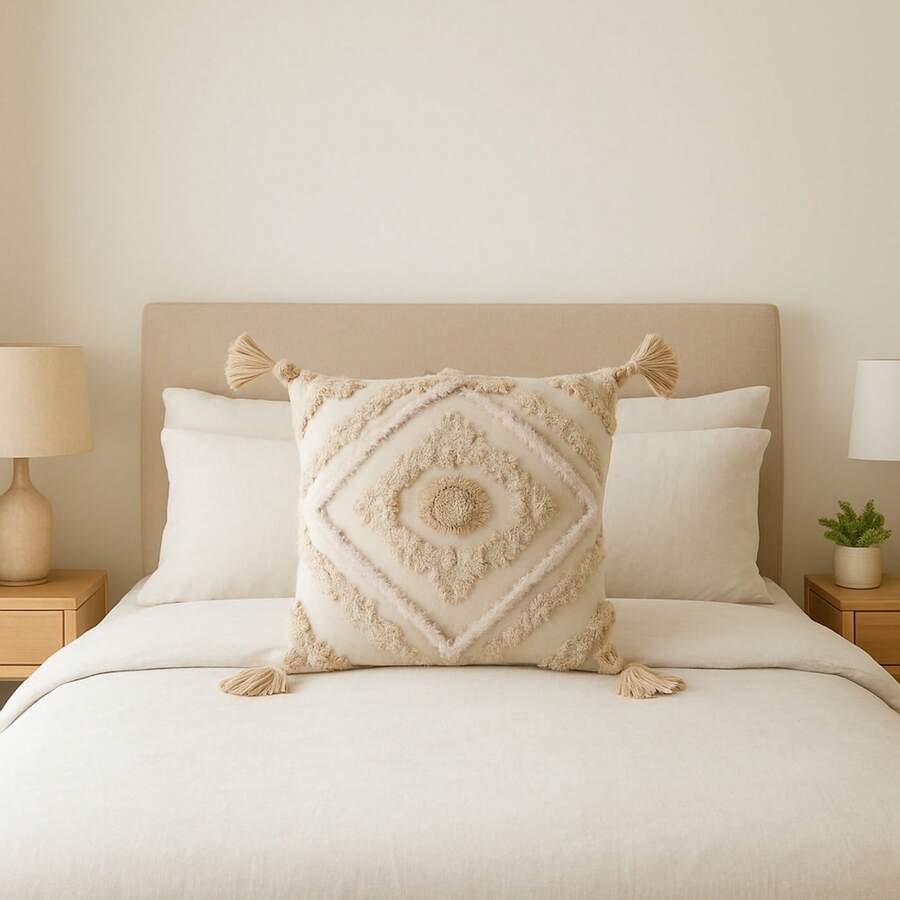 Transform Your Home In Style: Decorative Cushions That Will Make You Fall In Love BEAUTTY HOME - 米色 - 查看 1
