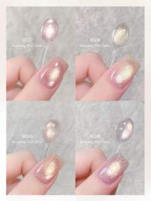 Sơn móng tay XEIJAYI 12 màu hiệu ứng mắt mèo đổi màu, 15ml sơn gel từ tính phản quang hình mắt mèo, dụng cụ vẽ móng gel UV LED, sơn móng tay hiệu ứng hologram dành cho nữ tại salon móng tay. - Nhiều màu - Xem 7