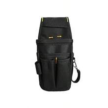 1pc Multi-Functional Tool Waist Bag, Thick & Durable Hardware Pouch, Electrician Specialized, Large Capacity Repair Tool Storage Bag - JH-835 - View 5
