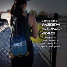 2024 SLK by Selkirk Pickleball Paddles Featuring a Multilayer Fiberglass and Graphite Pickleball Paddle Face SX3 Honeycomb Core Pickleball Rackets Designed in The USA for Traction and Stability - Club  Juego de 2  Rosa y azul  Grafito y fibra de vidrio - Ver 7