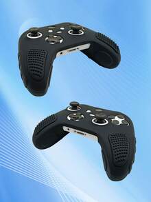 1 Set Compatible With XBOX Series S/X, Game Controller Protective Case + 2 Joystick Caps, Non-Slip Textured Design, Enhanced Grip, Anti-Slip, Anti-Sweat, Anti-Scratch - View 6