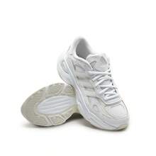 Giày thể thao Adidas dành cho nam và nữ, kiểu dáng mùa hè mới, giày chạy bộ lưới, giày sneaker đế dày nhẹ, đa năng. - trắng - Xem 2