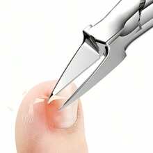 1 chiếc Kìm cắt móng tay hình mỏ chim ưng bằng thép không gỉ, Kìm cắt móng tay tích hợp, Kìm cắt móng, Kìm cắt móng tay bằng thép không gỉ, Kìm cắt móng tay hình mỏ chim ưng, Dụng cụ làm móng, Kìm cắt móng chân, Kìm cắt móng chân bằng thép không gỉ, Kìm cắt móng chân gia dụng, Kìm cắt móng tay bằng thép không gỉ gia dụng, Kìm cắt móng, Kìm cắt móng tay hình mỏ chim ưng, Kìm cắt móng chân, Kìm tạo rãnh móng, Kìm cắt móng tay tích hợp, Kìm cắt móng tay hình mỏ chim ưng - Bạc - Xem 2