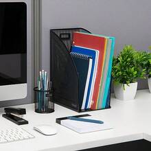 Desktop Storage Racks - Schwarz - Übersicht 2