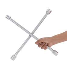 LLAVE DE CRUZ SATINADA 14" MODELO 1071 ADIR | HERRAMIENTA PARA CAMBIO DE LLANTAS - Juego de martillos de 13 piezas - Rosa - Ver 2