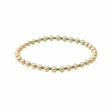 Vòng tay đính cườm thủ công, vòng tay mạ vàng 18K bằng đồng với ngọc trai giả, phụ kiện phong cách Châu Âu và Mỹ. - Nhiều màu - Xem 12
