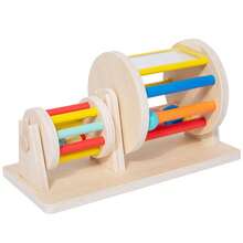 Flip Drum Musical Toy Set, Growth Gift For Kids 18M+, 2 Styles Available, Wooden Material To Accompany Babies Exploring The Wonderful Sound World - Multicolor - View 12