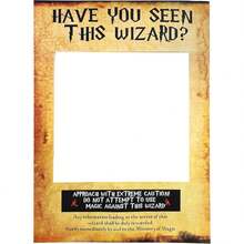 ROARING GOOD TIME RGT Have You Seen This Wizard Photo Booth Prop Wizard Inspired Photo Booth Frame Birthday Party Photo Booth Props For Theme Party Decorations - View 1