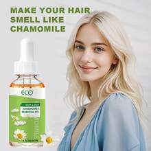 ECO FINEST 1 液盎司洋甘菊精油 - 这是一款预先调配好的按摩油，无需与基础油混合，纯精油，配有滴管 - 天然精油，适用于头发和皮肤护理、肥皂和蜡烛制作，洋甘菊油 - Chamomile Oil - 查看 10