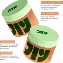 JIYUE Toning Polish Pads Intensive Moisturizing Pads - Korean Skincare For Wrinkles & Dull Skin | Snail Mucin, Niacinamide, Peptides & Centella Facial Treatment | Hydrating & Moisturizing Exfoliating Toner Pads For Smooth, Glowing Skin | Daily Resurfacing Pads For Even Tone & Brightening - Hyaluronic Acid - 查看 2