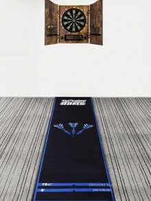1pc Dart Board Mat, 4 Throwing Distances, 200x30cm, EVA Material, Training With Scale, Wear-Resistant Absorbent Quick-Drying Non-Slip, With Throwing Line, Suitable For Bar, Home, Club Entertainment, Competition, Protect Floor And Dart Tips, Darts Enthusiasts, Home Decor, Gift - Multicolor - View 2