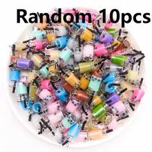 10颗混合随机水果树脂珠，棒棒糖、草莓、葡萄形状吊坠，适合DIY创意耳环、项链、手链、珠宝制作材料 - 水果瓶吊墜 - 查看 18