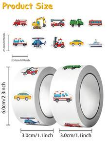 500pcs Cartoon Ruck Vehicle Roll Stickers Decals For Phone Laptop Scrapbook Suitcase Skateboard Helmet Guitar Graffiti Aesthetic Stickers Gifts Funny Stickers Kindle Scrapbook Supplies Laptop Sticker - A - View 11