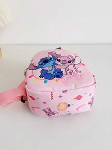 Disney Cartoon Fashion Waist Bag, Stitch Children's Bag, Cute Chest Bag, Mini Coin Purse, Sports Sling Bag, Boys & Girls Toy Bag, Multi-Purpose Storage Bag, Travel Bag - Multicolor - View 10