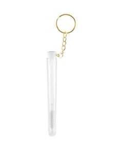 Conjunto de 10 Pincéis de Cílios Reutilizáveis, Tubos de Pincel para Sobrancelhas Descartáveis e Substituíveis, à Prova de Poeira, com Pontas de Diamante para Rímel, Ferramenta de Maquiagem para Cílios - Multicolorido - Ver 33