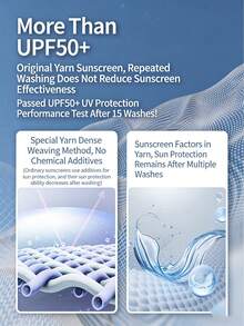 UPF50+冰丝长袖，夏季防晒防紫外线，触屏防滑，轻便凉爽，女士骑行适用 - A - 查看 9