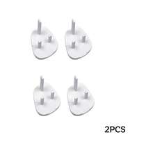 2/4/8/12/16/20/24pcs Pear-Shaped British Style Baby Power Socket Covers, UK Standard Outlet Protectors, Children Party Home Decor, Gifts - Multicolor - View 9