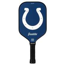 Franklin Sports NFL Pro Pickleball Paddle 13MM Signature Series Pro Pickleball Paddle con Superficie MaxGrit Equipo Oficial de la NFL Aprobado por la USAP Calidad Premium Auténticos - Colts de Indianápolis 1 - Ver 1