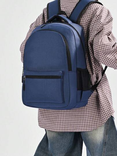 תרמיל גב לגברים לנסיעות עסקים, קל משקל לעבודה עסקית, תרמיל גב למחשב, תרמיל גב חדש אופנתי ופשוט לסטודנטים