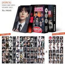 92张/盒 K-Pop ARIRANG 专辑卡片（60张 Lomo 卡 + 32张贴纸），高品质照片卡，收藏卡，粉丝周边，万圣节和圣诞节礼物 - 彩色 - 查看 8