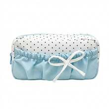 Hộp đựng bút thiết kế nơ, dung tích lớn, túi đựng bút cho học sinh, túi đựng văn phòng phẩm, đồ dùng học tập. - Nhiều màu - Xem 12