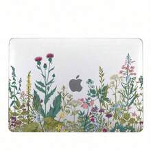 Funda protectora impresa artística, funda protectora transparente compatible con MacBook Air 13/13.6 pulgadas 2022/2024/2025 A2681 A3113 A3240 M2 M3 M4 - Multicolor - Ver 13